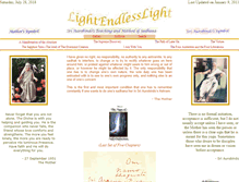 Tablet Screenshot of lightendlesslight.org
